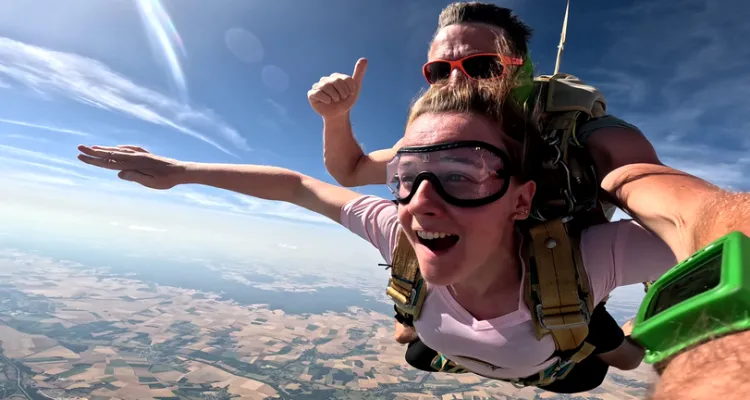 Produit Le top du top : Billet cadeau saut à 4000m Image