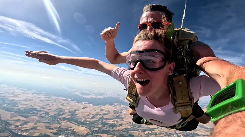 Le top du top : Billet cadeau saut à 4000m